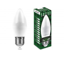 Светодиодная лампа SAFFIT SBC3707 Свеча E27 7W 2700K 55032 