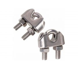 Канатный зажим КРЕП-КОМП нержавейка А2, DIN 741, М4, 20 шт. зкн4ф 