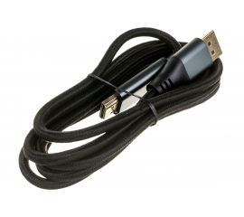 Кабель DisplayPort->HDMI Cablexpert 4K, 1.8м, 20M/19M, черный, экран, пакет CC-DP-HDMI-4K-6 