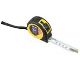Рулетка с двумя фиксаторами в обрезинном корпусе 3мх16мм GRIFF 013953 