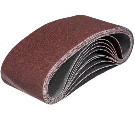 Лента абразивная бесконечная (10 шт; 100x610 мм; P 80) MATRIX 74260 