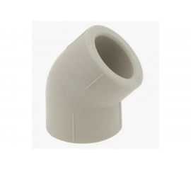 Угольник RTP PN25 45 градусов, внутр внутр D32 мм, серая 11025 