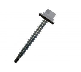 Кровельный саморез Daxmer 4,8х50 RAL 7004 4044 