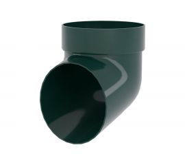 Сливное колено Grand Line ПВХ GL зеленый RAL 6005 267463 