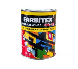 Алкидная эмаль FARBITEX ПФ-115 (терракотовый; 0.8 кг) 4300006008 