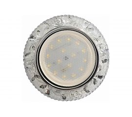 Потолочный встраиваемый светильник Спутник прозрачный/хром GX53 DECOR P Clear/Chrome 