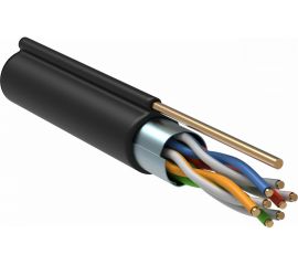 IEK ITK Витая пара F/UTP кат.5E 4х2х24AWG LDPE трос 1,2мм 305м LC3-C5E04-359 