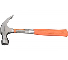 Молоток-гвоздодер HARDEN обрезиненная металлическая рукоятка, 250 гр. 590210 