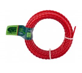 Леска для триммера овальная витая (3.0 мм; 10 м) СИБРТЕХ 961385 