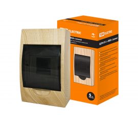 Бокс TDM ЩРН-П-4 модуля навесной пластик Эко сосна SQ0901-0012 