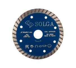Диск алмазный PROFESSIONAL турбо по железобетону (125х22.2 мм) Solga Diamant 10704125 