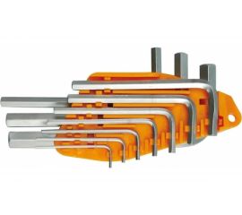 Набор шестигранников VOREL 10шт. 1,5-10мм Cr-V 56393 