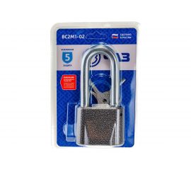 Навесной замок Зубр ВС2М1-02 дисковый механизм секрета 37220-1-02 