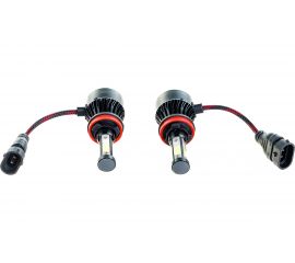 Автолампа-LED аналог ксенона SKYWAY H11x7 12/24V 28W 6000K 4000Lm 1-конт радиатор + вентилятор охл S08701008 