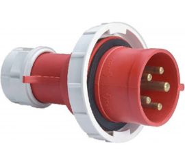 Переносная вилка EKF PROxima 0252, 3Р+РЕ+N, 32А, 380В, IP67, SQ ps-0252-32-380 