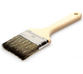 Флейцевая кисть для работ по дереву Лазурный берег смешанная щетина, КФ 70х14 С7 