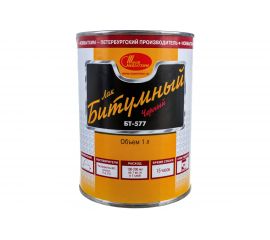 Битумный лак БТ-577 НОВБЫТХИМ 1л 1/12 18182 