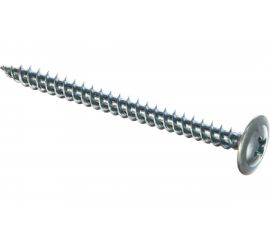 Саморез Стройметиз 4,2х50 металл-металл с прессшайбой, цинк уп. 300 шт. 2050136 