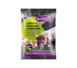 Тестосырный брикет Домовой Прошка со вкусом карамели, пакет 100 г 23000 