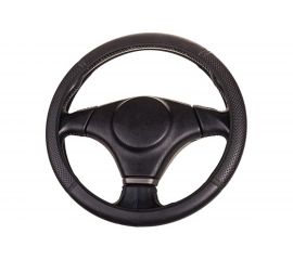 Оплетка SKYWAY FLEX-10 M, черная, экокожа S01109011 