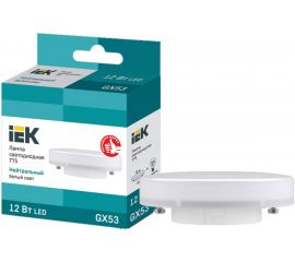 Лампа IEK LED T75, таблетка, 12Вт, 230В, 4000К GX53LLE-T80-12-230-40-GX53 