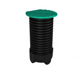 Дренажный колодец Rostok 1 м черный 633.1000.899.0 