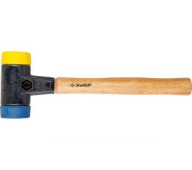 Многофункциональный сборочный молоток Зубр Эксперт с ручкой из ясеня и сменными бойками 2044-50 