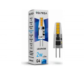 Светодиодная лампа VOLTEGA Капсула G4 12V 4000K 2W 7143 
