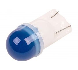 Автолампа диод T10 1 SMD диод без цоколя 1-контурная, синяя SKYWAY S08201411 