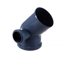 Универсальный отвод RTP 110х50, 45 градусов, левый+правый 11347 