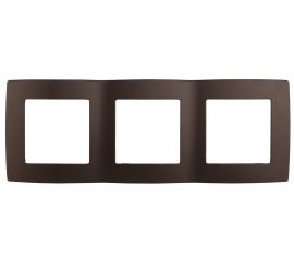 Рамка ЭРА 12-5003-13 на 3 поста, бронза Б0019375 