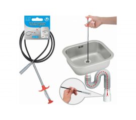 Трос для удаления засоров МУЛЬТИДОМ с щупом длина 60 см NEW VL58-35 