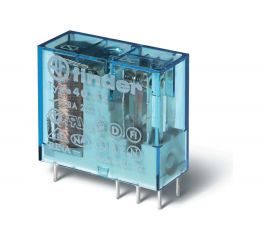 Миниатюрное реле Finder 2 CO конт. 8а, = 110в чувст. пост. тока, - гермет, 405271100001 