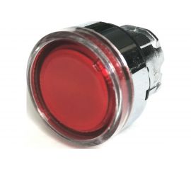 Головка Briswik плоская стальная возврат подсветка 22мм КМЕ 41ЛС красный IP40 LAY4-BW34.BR 