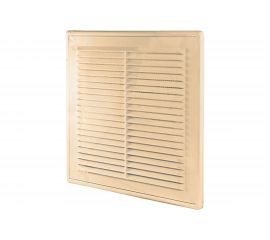 Решетка разъемная с москитной сеткой 250х250 мм ЭКО бежевая TDM SQ1807-0081 