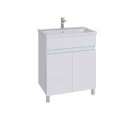 Комплект: Тумба Sanstar Квадро 70, мебельный умывальник Фостер 700 125.1-1.4.1.К 