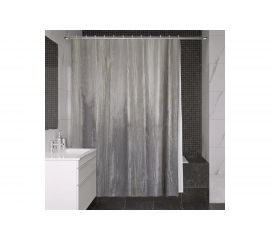 Штора для ванной комнаты Bath Plus Органза двухслойная, 180х200, серый NO WSV 030 