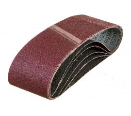 Лента шлифовальная бесконечная СТАНДАРТ на тканевой основе (5 шт; 75х533 мм; P120) для ЛШМ Зубр 35342-120 