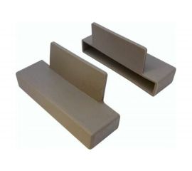 Латодержатель для деревянного каркаса Левша ЛДП 64-1 серый, 2 шт. У8-9811.Сер 