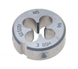 Плашка HSSE М 5 шаг 0,8 мм. D20 мм Bucovice Tools 290050 