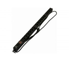 Блок розеток Hyperline SHE-12SH-4IEC-SF-2.5EU 12 розеток Schuko+4хIEC320 C13, 16 A, 250В 396986 