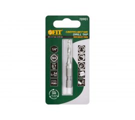 Сверло-Метчик комбинированное метрическое (16х54 мм; М4х0.7 мм) FIT 70901 