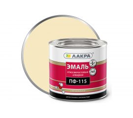 Эмаль Лакра ПФ-115 кремовая, 2 кг 90002561791 