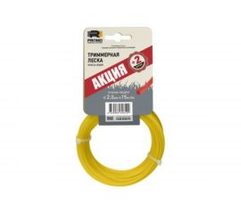 Леска PROMO (2 мм; 15 м+2 м; квадрат) Rezer 03.007.00164 