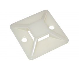 Самоклеящаяся площадка под хомуты IEK 25x25, 100 шт. UHP30-25-100 