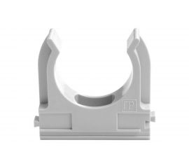 Крепёж-клипса для труб Промрукав Полистирол д40 15 шт. PR.02740 