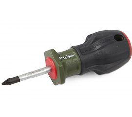 Отвертка Дело Техники c трехкомпонентной рукояткой РZ1×38 мм 723012 