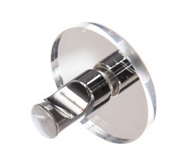 Круглый крючок RIDDER самоклеящийся зеркальный 131040300 