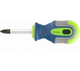 Отвертка Ph2х38мм, CrV, 3-х компонентная рукоятка СИБРТЕХ 11799 