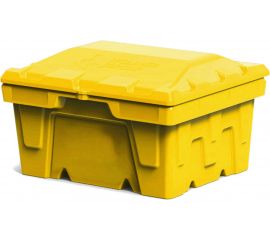 Ящик 250 л с крышкой POLIMER GROUP цвет желтый FB12507 